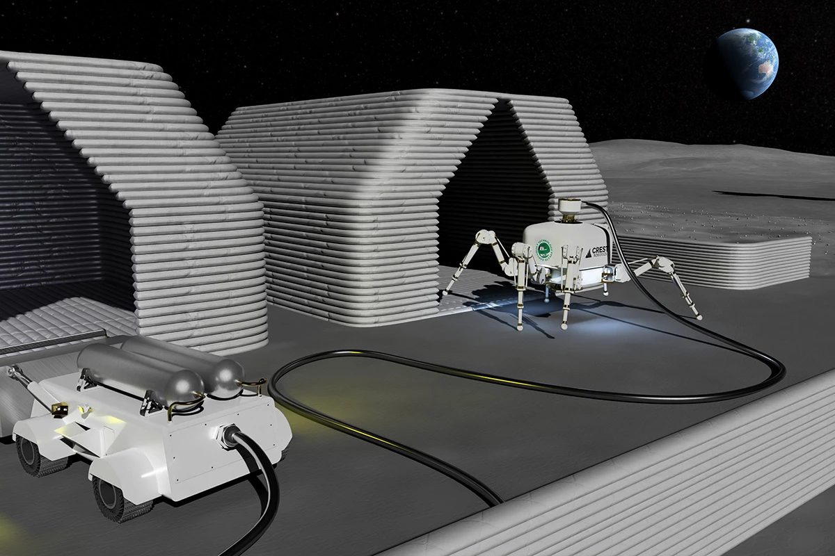 Charlottina schopnost vytvářet jednoduché struktury by mohla vést k budování měsíčních základen pro výzkumníky
