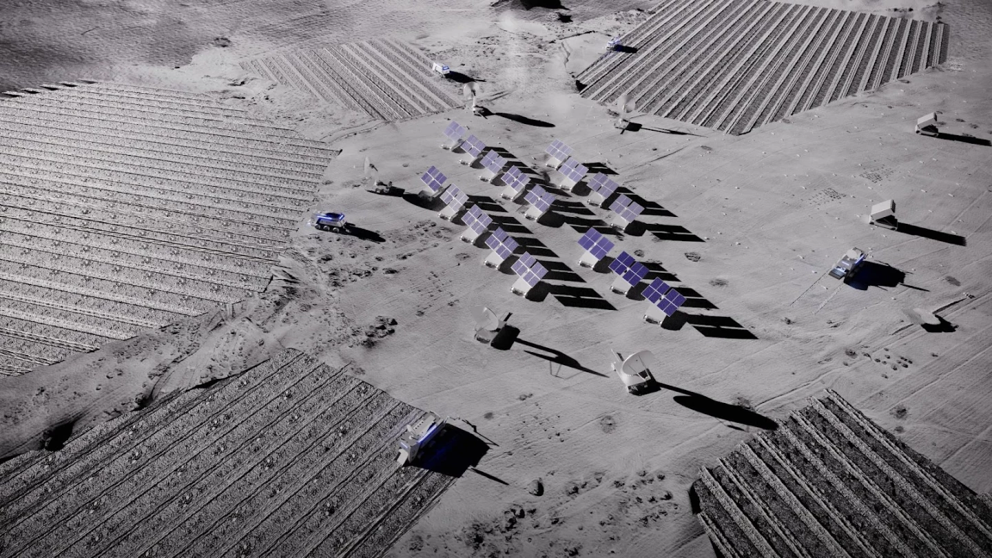 Vykreslit, jak by mohla vypadat závod pro extrakci zdrojů